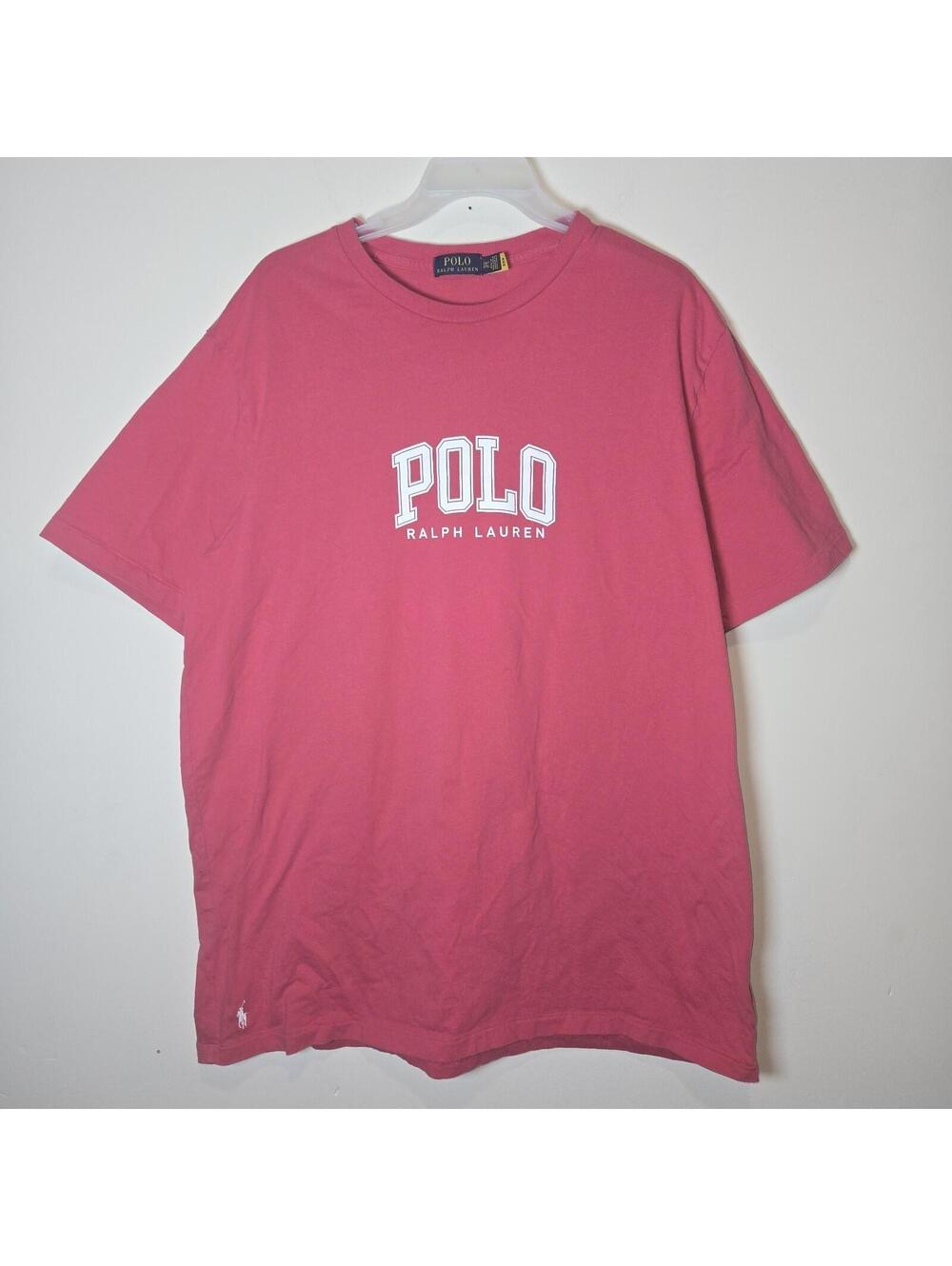 Polo Ralph Lauren Nantucket Red Classic XXL POLO LOGO Short Sleeve T Shirt 2XLT
